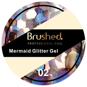 M002 Mermaid Glitter Nude